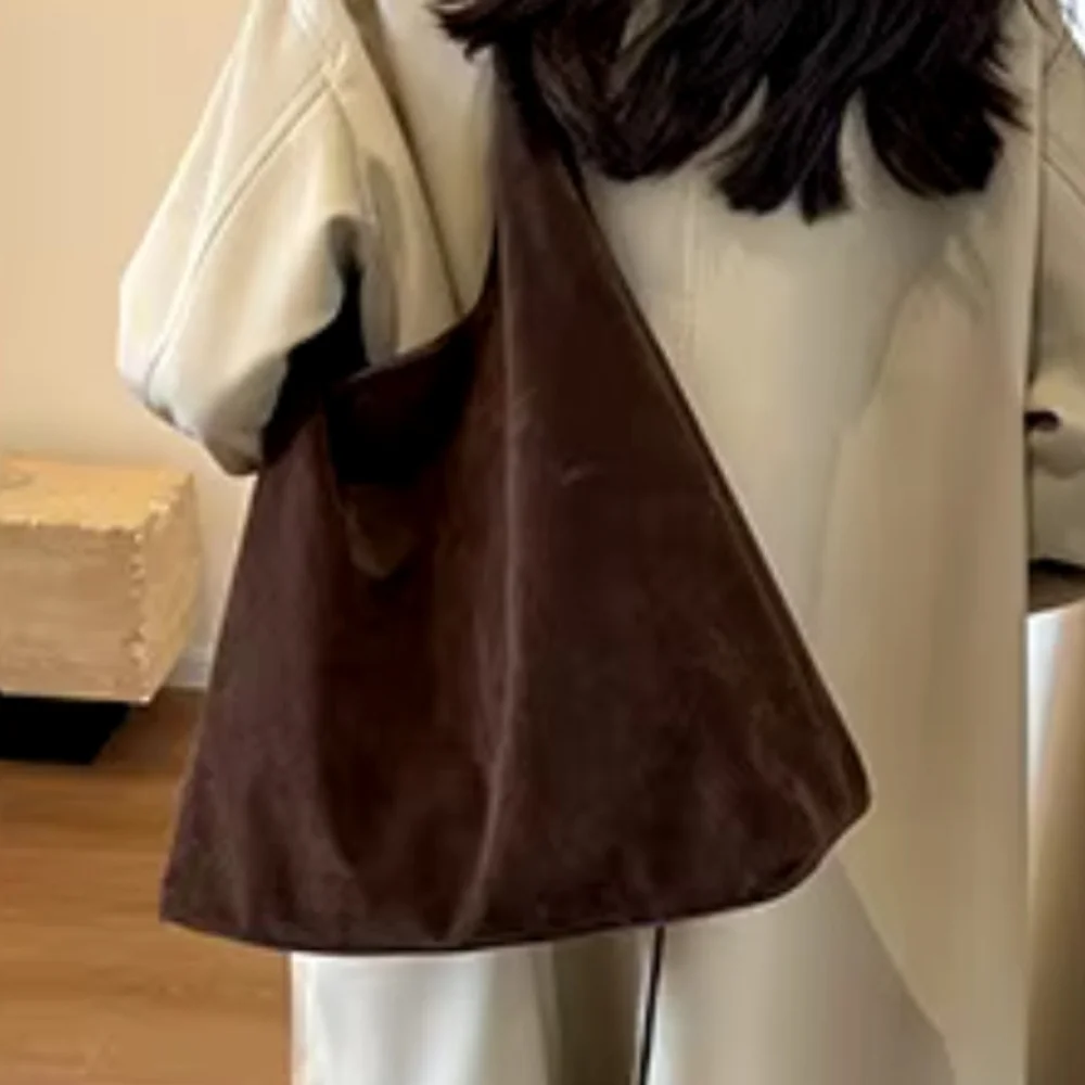 Suede Shoulder Bag - Picture 6 of 12
